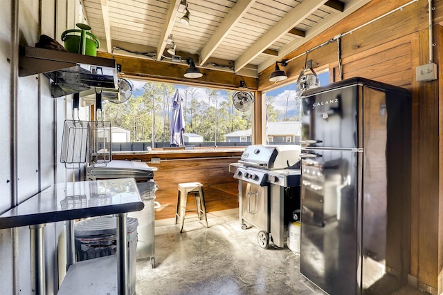 view of patio / terrace featuring grilling area