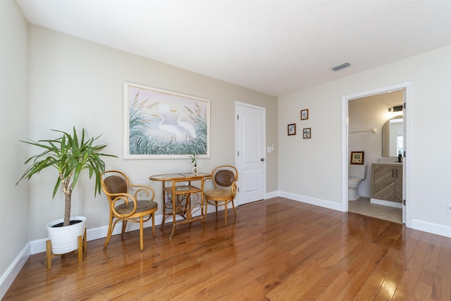 1036 Saltwater Cir, Saint Augustine, FL 32080 - living area with wood finished floors and baseboards