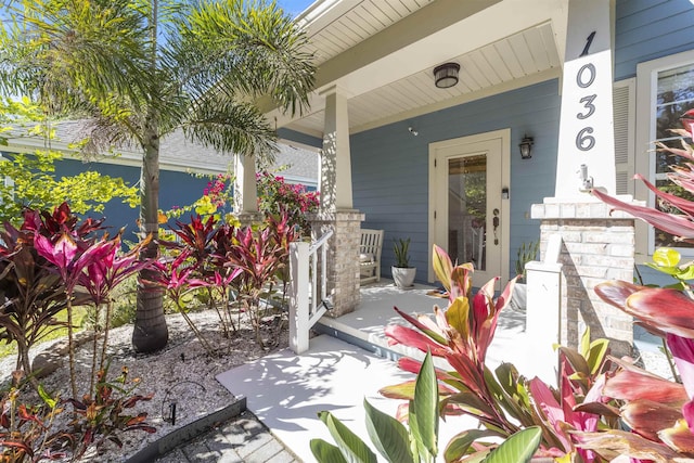 1036 Saltwater Cir, Saint Augustine, FL 32080 - entrance to property with covered porch