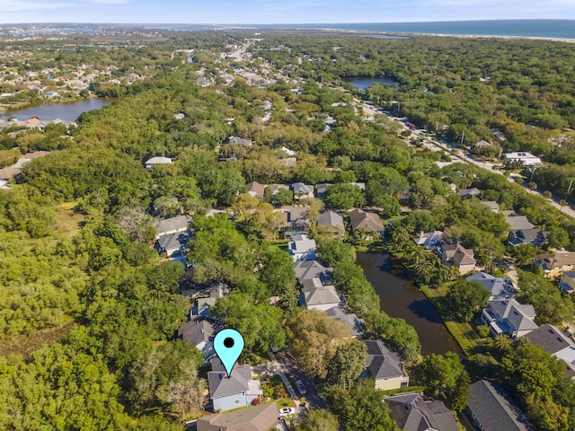1036 Saltwater Cir, Saint Augustine, FL 32080 - aerial overview of property's location featuring a nearby body of water and nearby suburban area