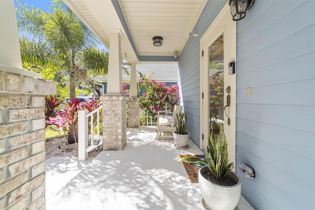 1036 Saltwater Cir, Saint Augustine, FL 32080 - view of covered porch