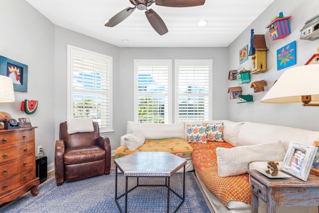 view of living room