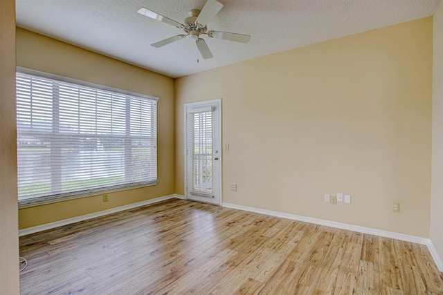 20102 Harbour Vista Cir, Saint Augustine, FL 32080 - empty room with light wood finished floors and a ceiling fan