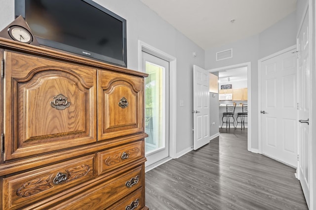 225 Old Village Center Cir Unit 4308, Saint Augustine, FL 32084 - bedroom featuring dark wood finished floors and access to outside