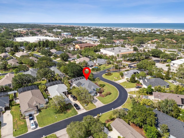 303 S Ocean Trace Rd, Saint Augustine, FL 32080 - aerial perspective of suburban area with a large body of water