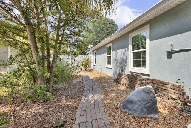 303 S Ocean Trace Rd, Saint Augustine, FL 32080 - view of yard with fence