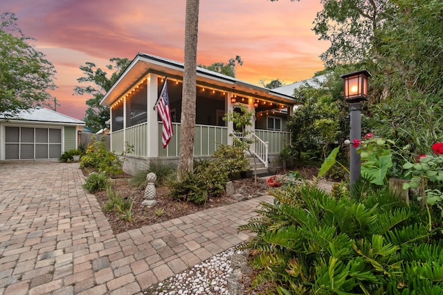 137 Twine St, Saint Augustine, FL 32084 - view of swimming pool featuring fence, a pool with connected hot tub, and a patio
