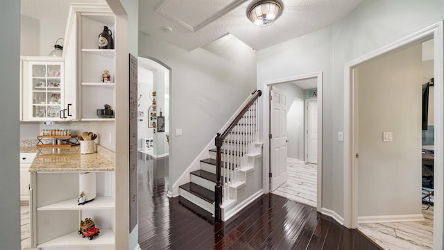 700 N Indigo Ter, Saint Johns, FL 32259 - staircase with wood finished floors and baseboards
