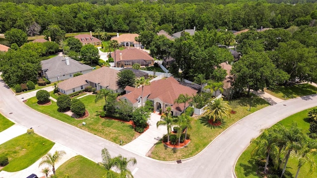 700 N Indigo Ter, Saint Johns, FL 32259 - aerial view of residential area featuring a heavily wooded area