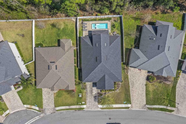 drone / aerial view