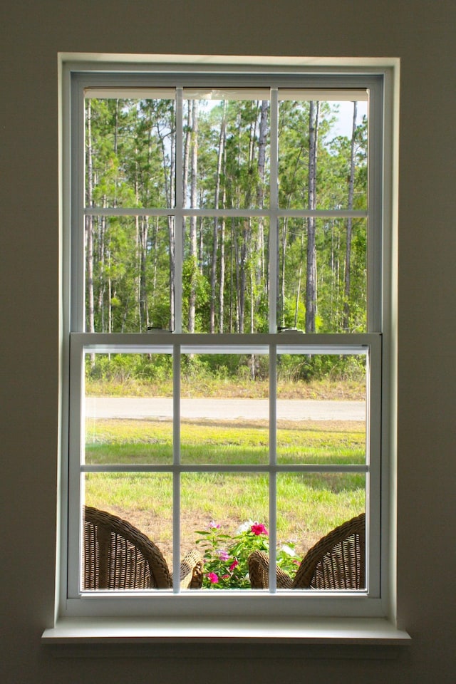 view of doorway to outside