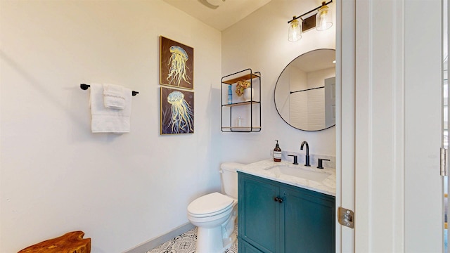 16/18/20 Inlet Pl, Saint Augustine, FL 32080 - full bath featuring toilet, vanity, and baseboards