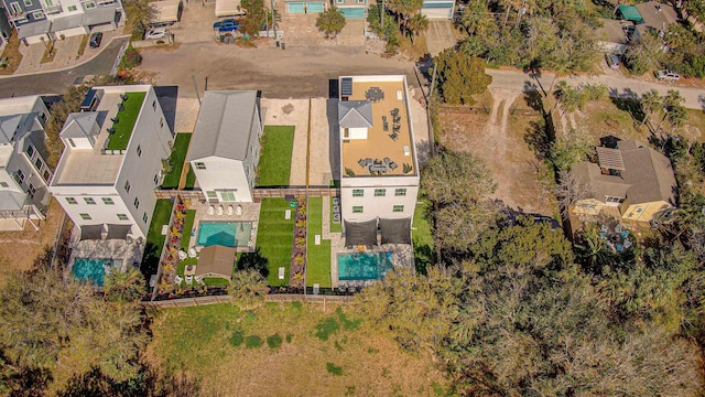 16/18/20 Inlet Pl, Saint Augustine, FL 32080 - aerial view of residential area with a pool