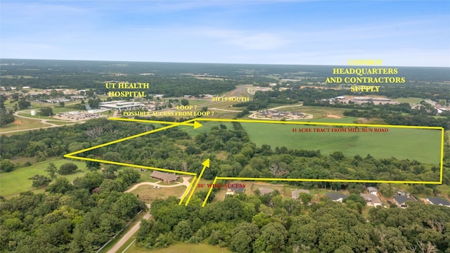 6411 Mill Run Rd, Athens TX, 75751 land for sale