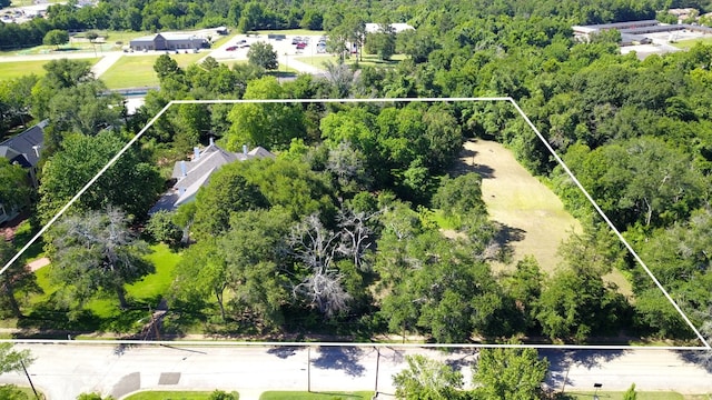 view of aerial view