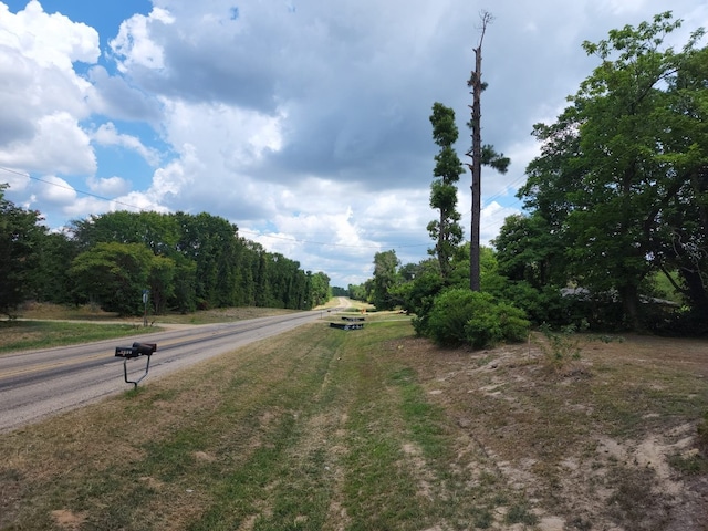 view of road