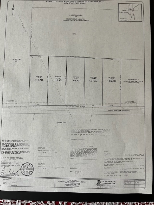 424C Deer Ln, Celeste TX, 75423 land for sale