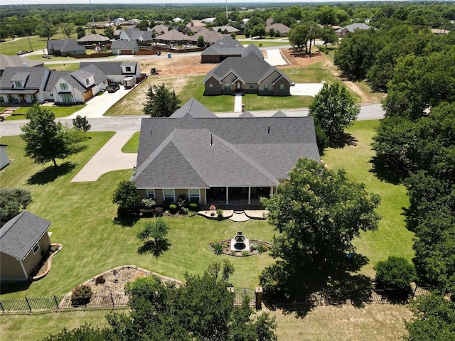 view of drone / aerial view