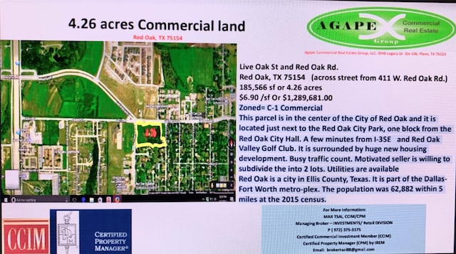 0 W Red Oak Rd, Red Oak TX, 75154 land for sale