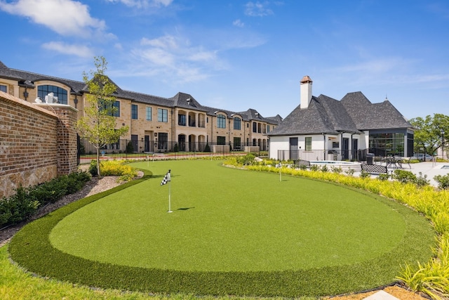 surrounding community featuring a patio area