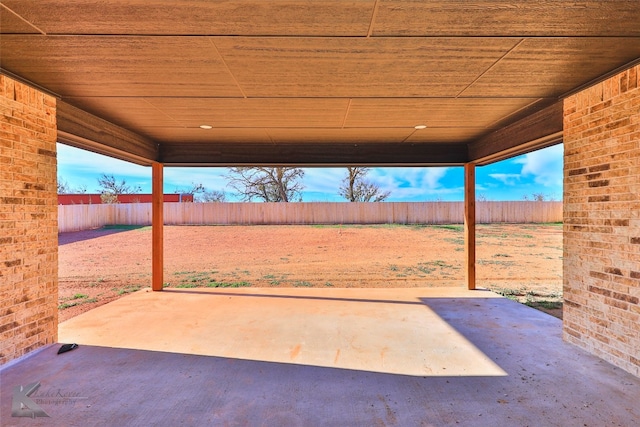 view of patio