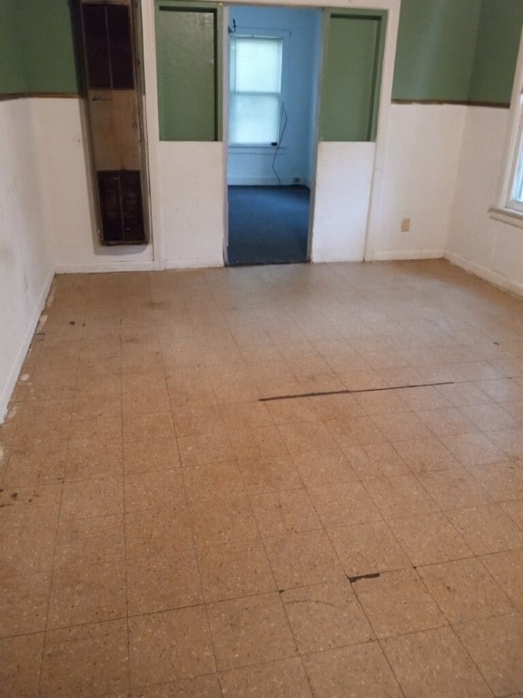 view of tiled empty room