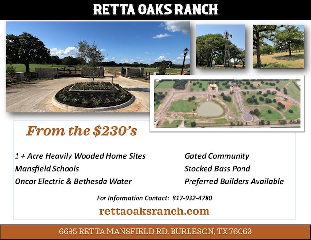 6695LOT1 Retta Mansfield Rd, Burleson TX, 76028 land for sale