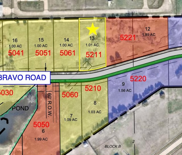 5211 Bravo Rd, Midlothian TX, 76065 land for sale