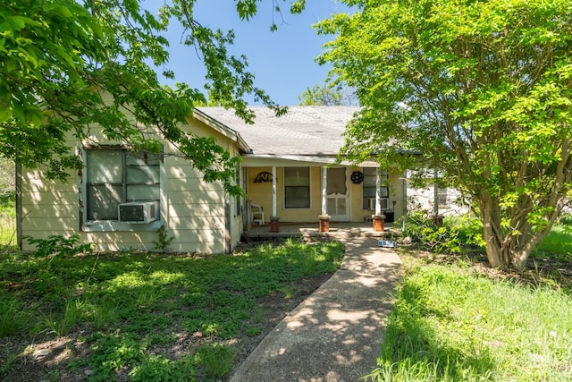 bungalow-style home with a porch