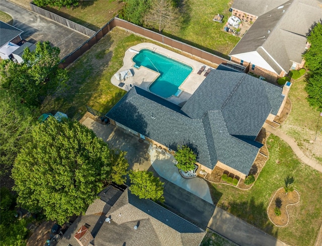 view of birds eye view of property