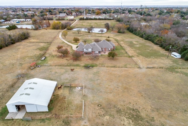 view of drone / aerial view