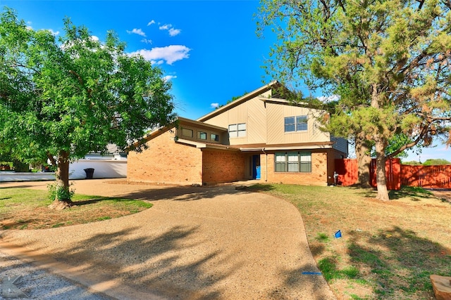 view of front of house