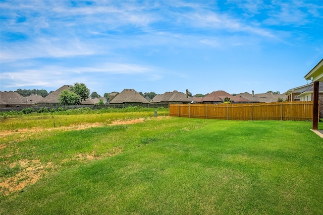 view of yard