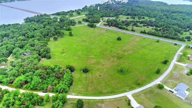 view of aerial view