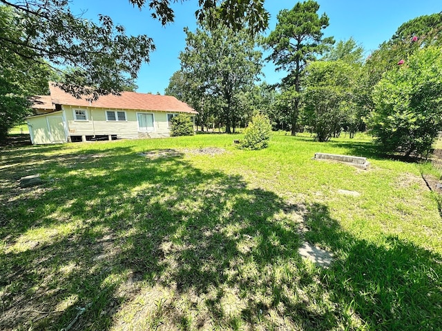 view of yard