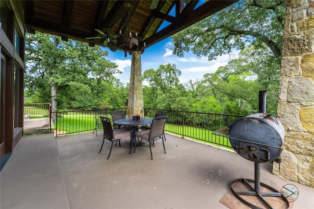 view of patio / terrace