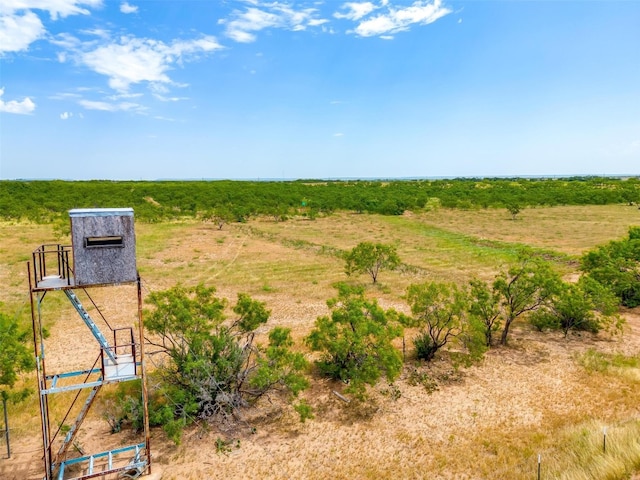 exterior space featuring a rural view