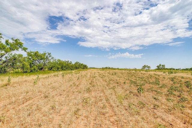 view of nature with a rural view