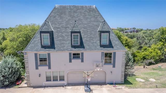 view of rear view of house