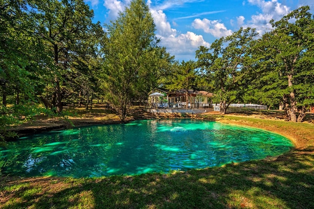 view of pool