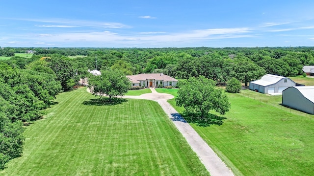 view of drone / aerial view