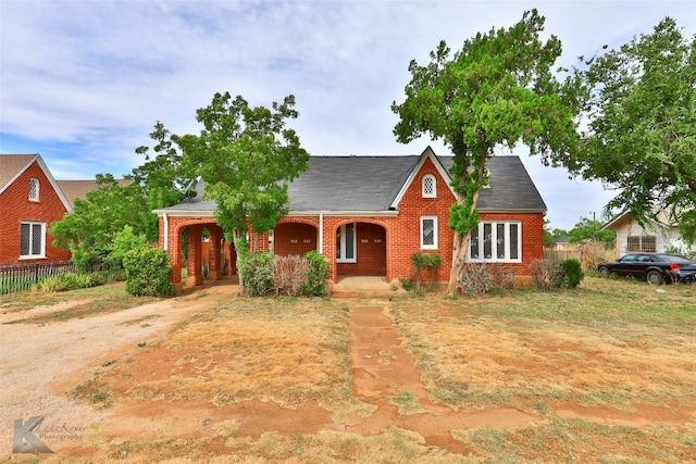 view of front of house