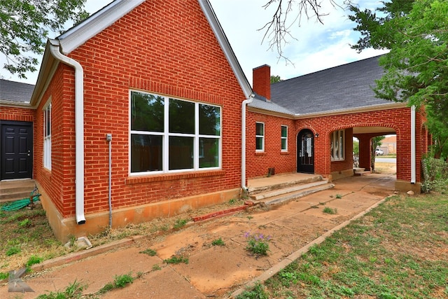 view of back of house