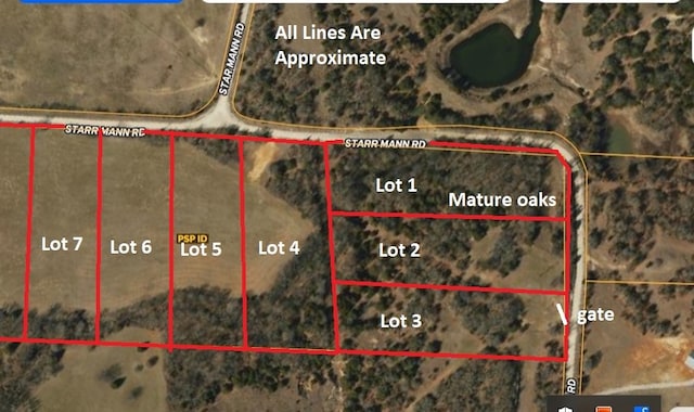 Lot1 Starr Man, Saint Jo TX, 76265 land for sale