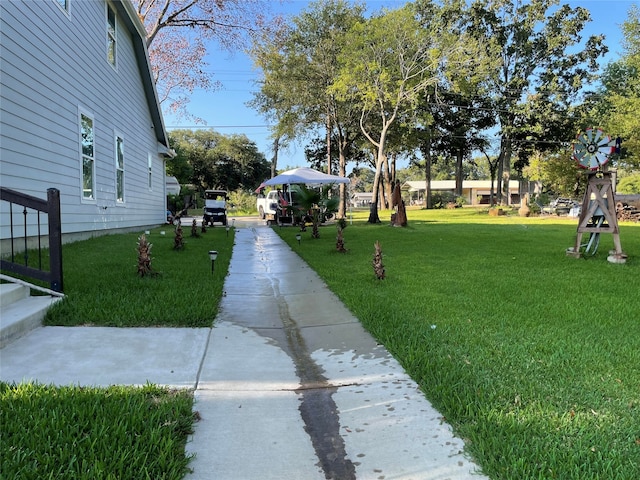 view of yard