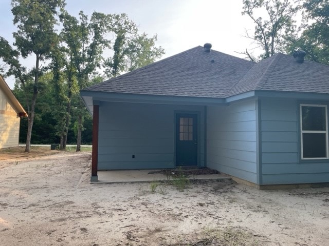 view of rear view of property