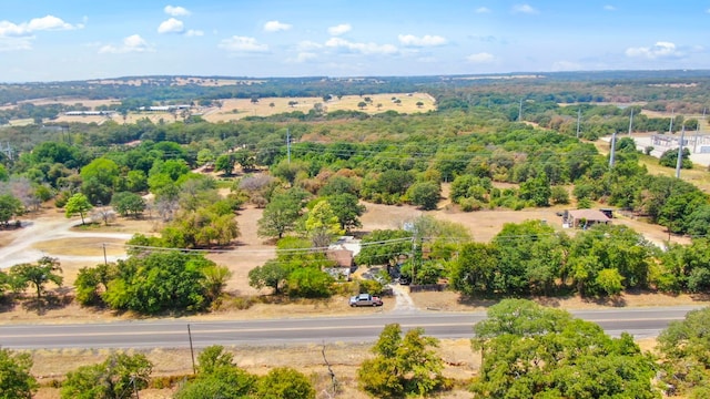 view of aerial view