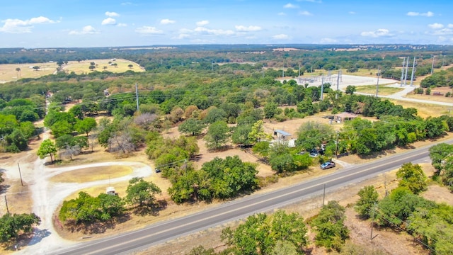 view of aerial view