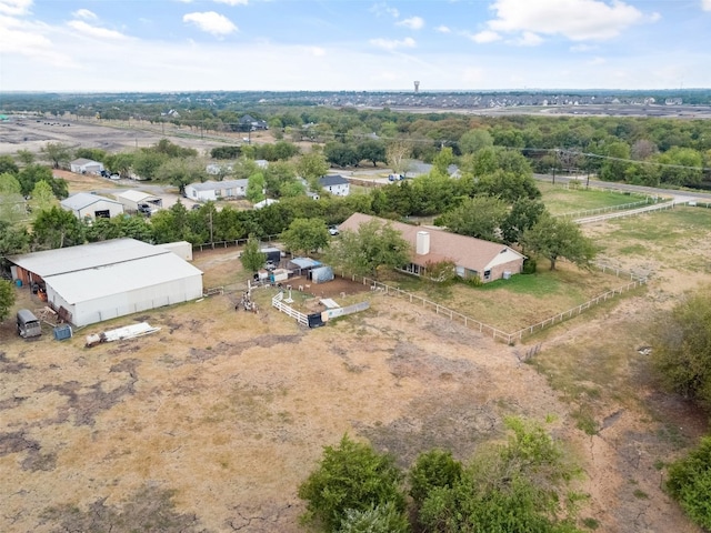 view of aerial view