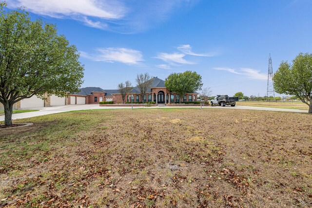 ranch-style house with a garage